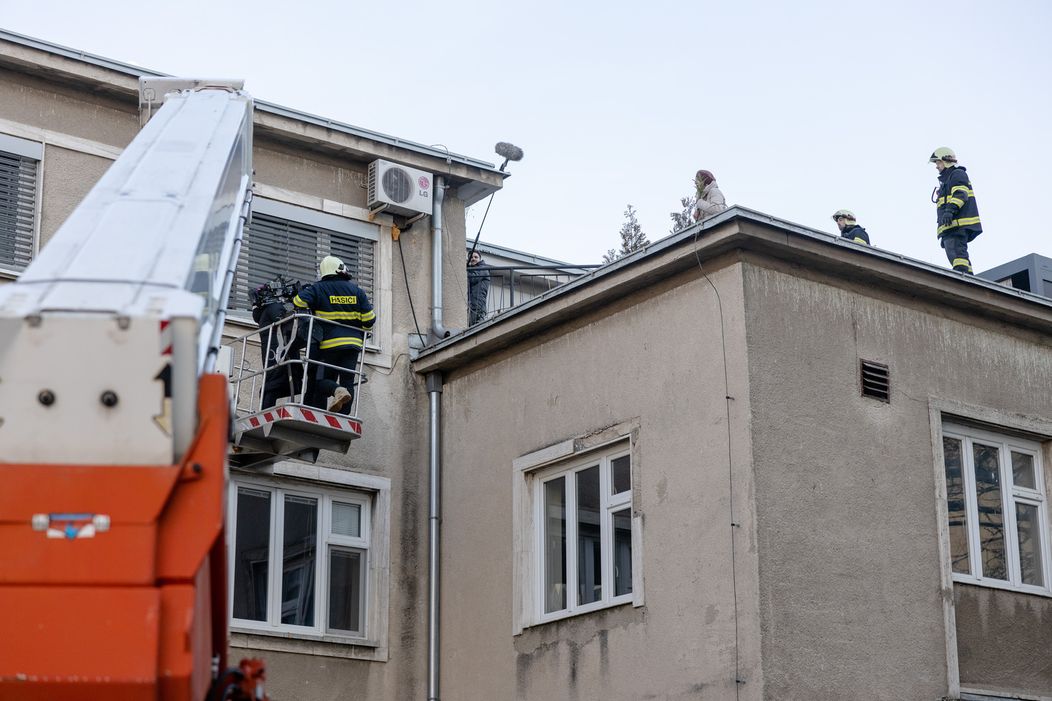 Nakrúcanie na streche bolo plné adrenalínu.