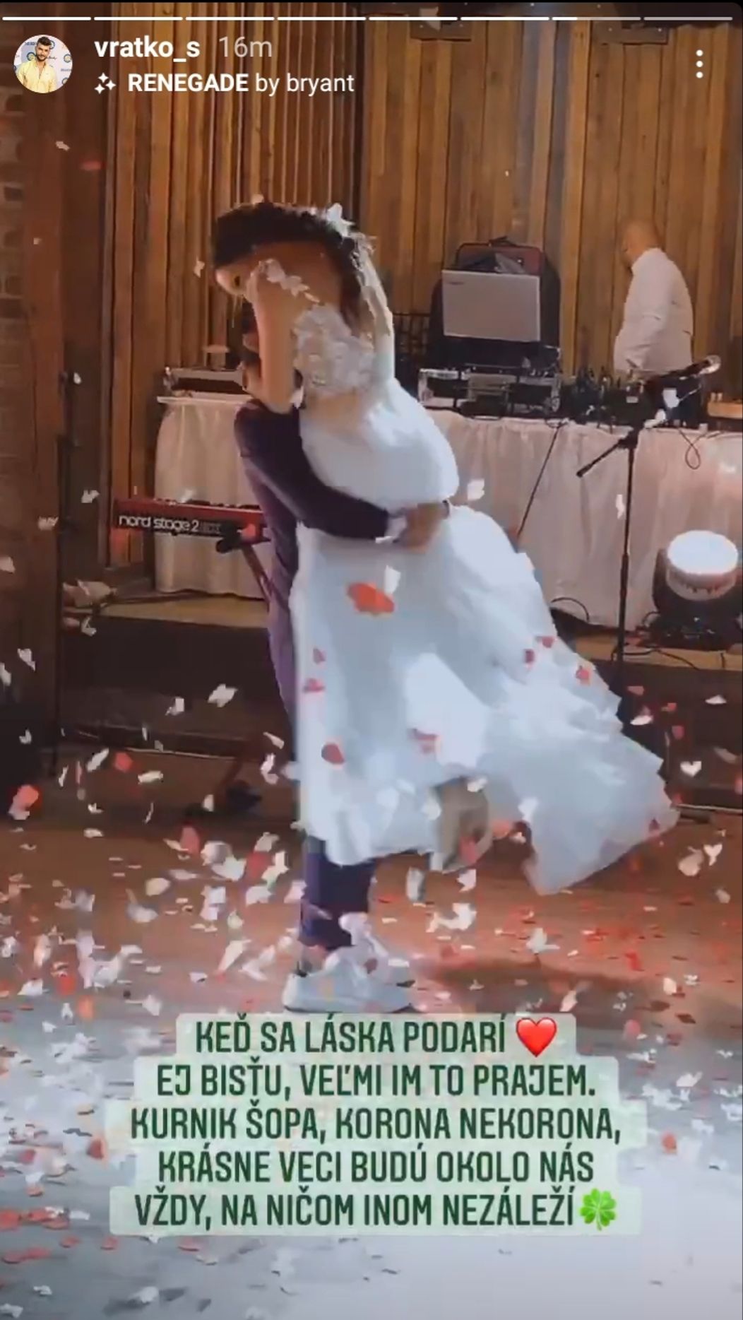 Mladomanželia Dankovci