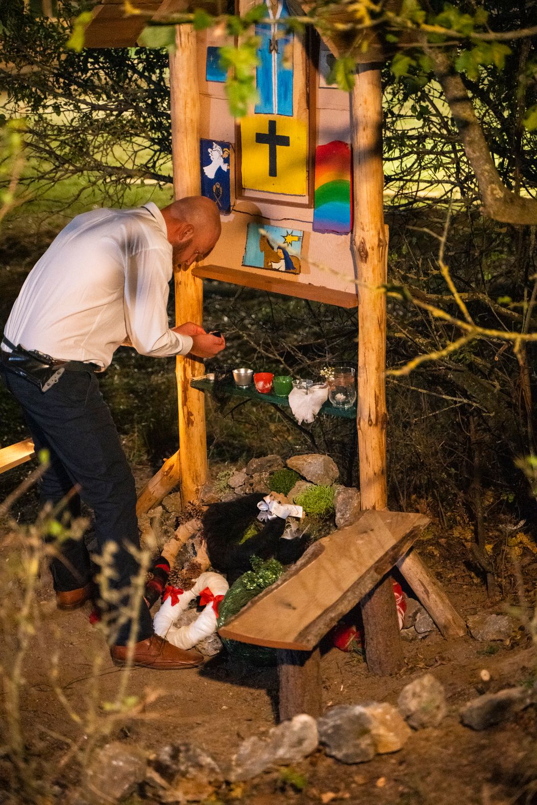 Pamiatka zosnulých - pietna spomienka na Farme