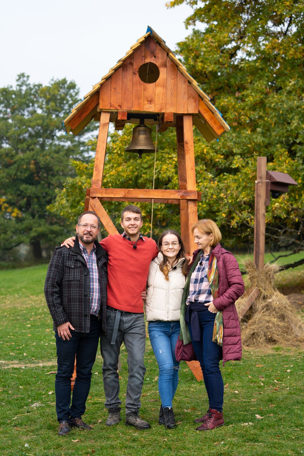 Tamásova rodina na Farme