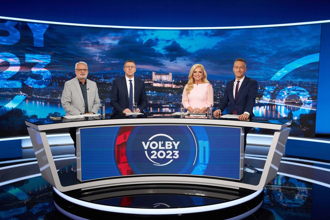 Voľby 2023 - Volebná noc