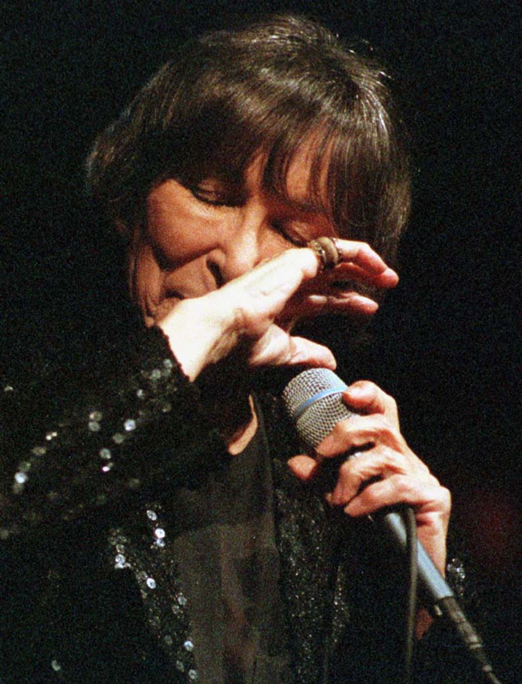 Hana Hegerová vo vypredanom Jambo centre v Košiciach (12. novembra 1999)