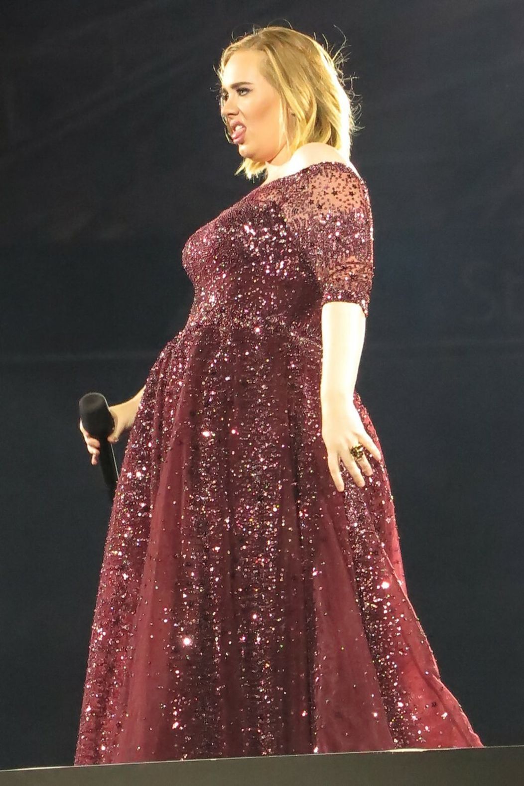 Adele na oslave Drakových narodenín