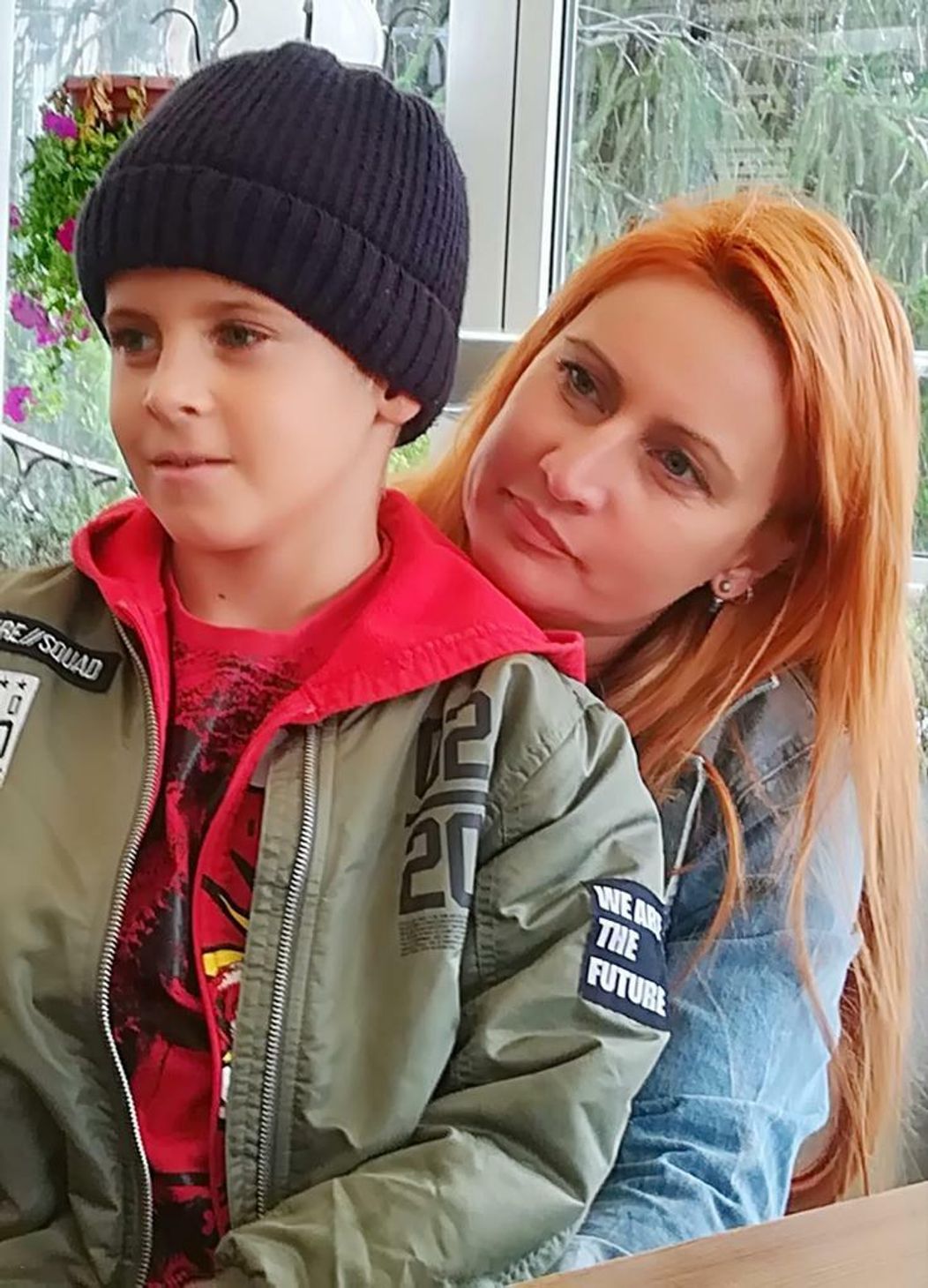 Maroš Baňas s mamou.