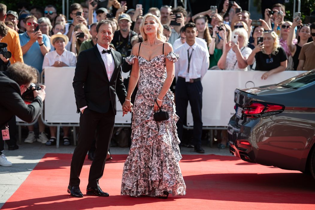 Spevák Pavol Habera a modelka Daniela Peštová