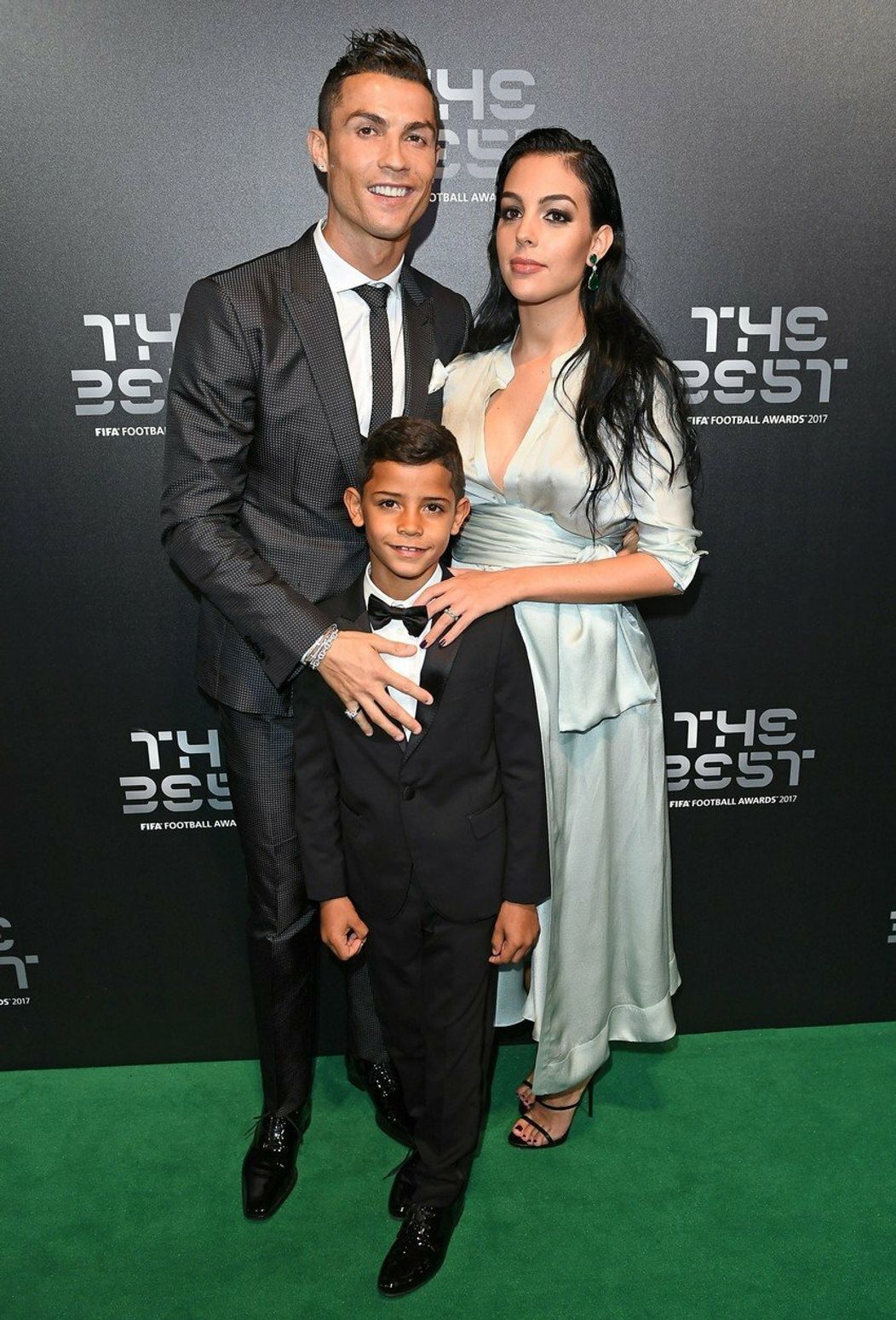 Georgina, Cristiano a jeho prvý syn Cristiano Ronaldo Jr.