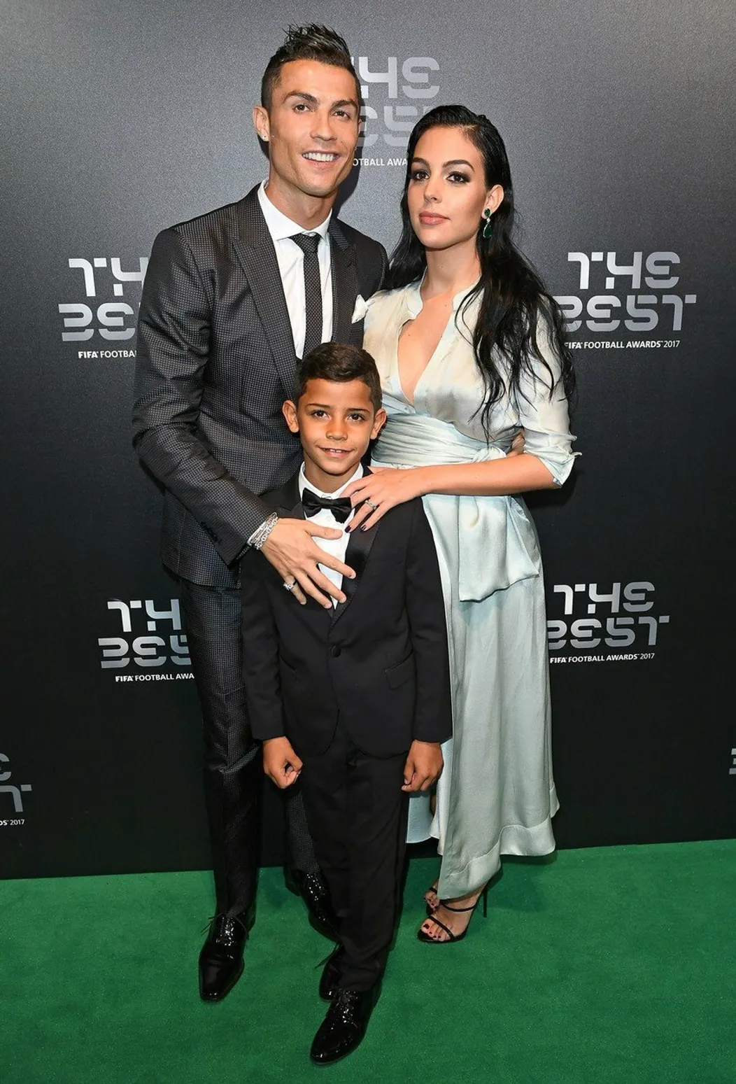 Georgina, Cristiano a jeho prvý syn Cristiano Ronaldo Jr.