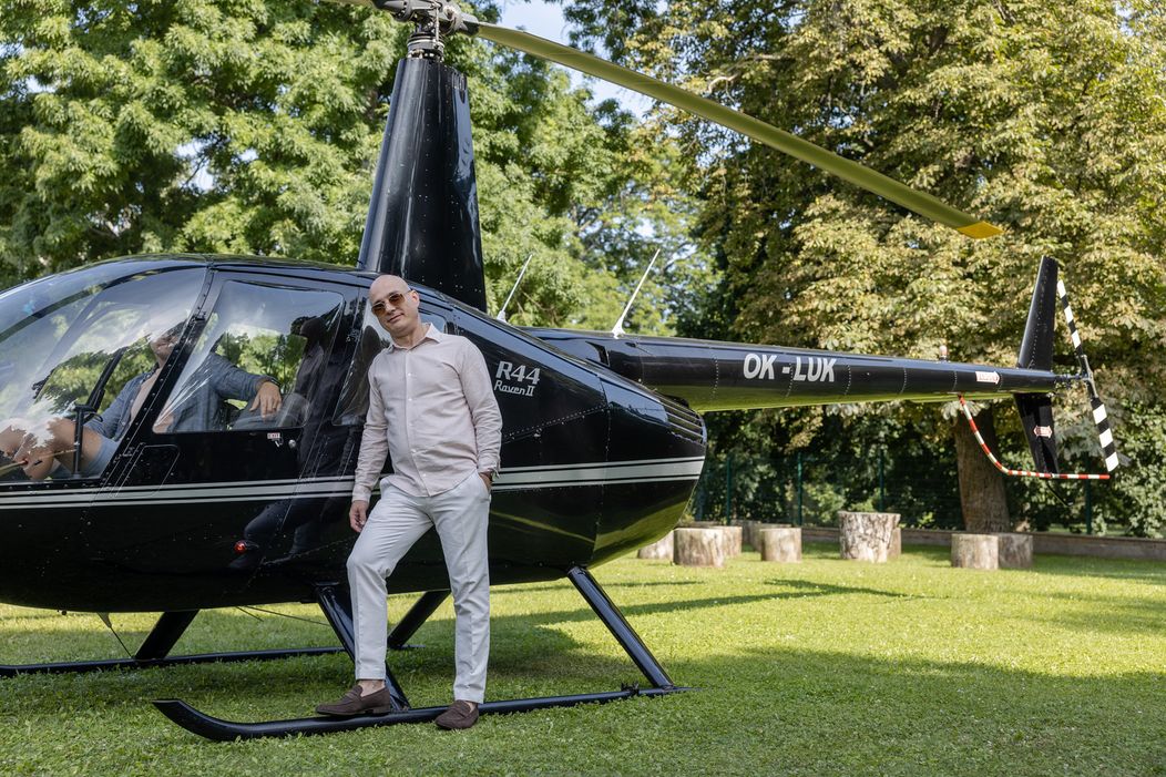 Dušan Cinkota sa s helikoptérou neskamarátil