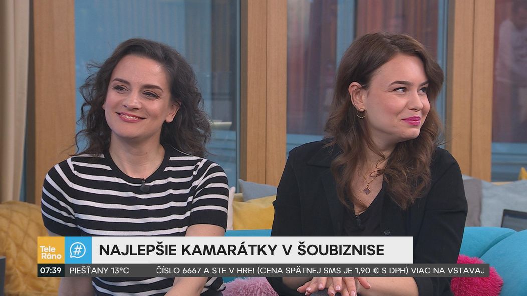 Dominika Kavaschová a Andrea Bučko v Teleráne