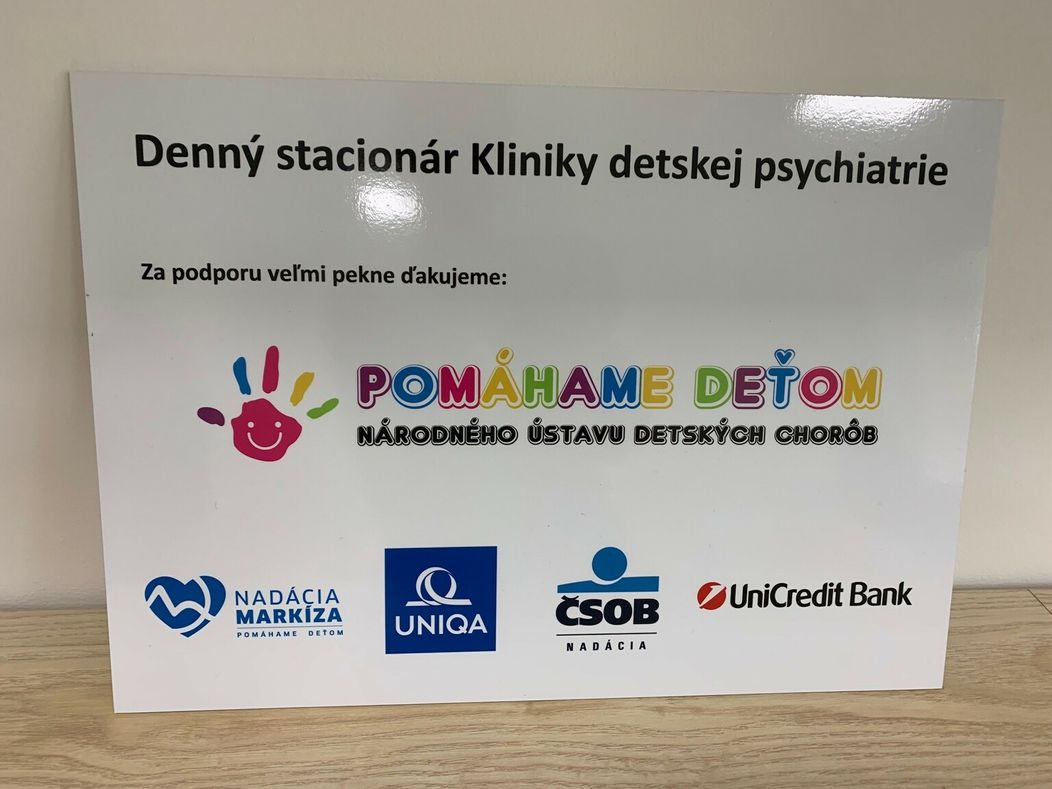 Denný stacionár kliniky detskej psychiatrie