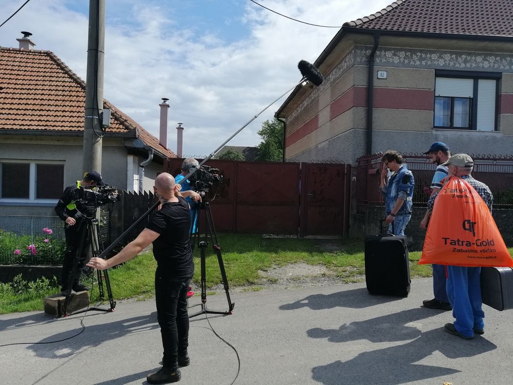 Nakrúcanie seriálu Horná Dolná