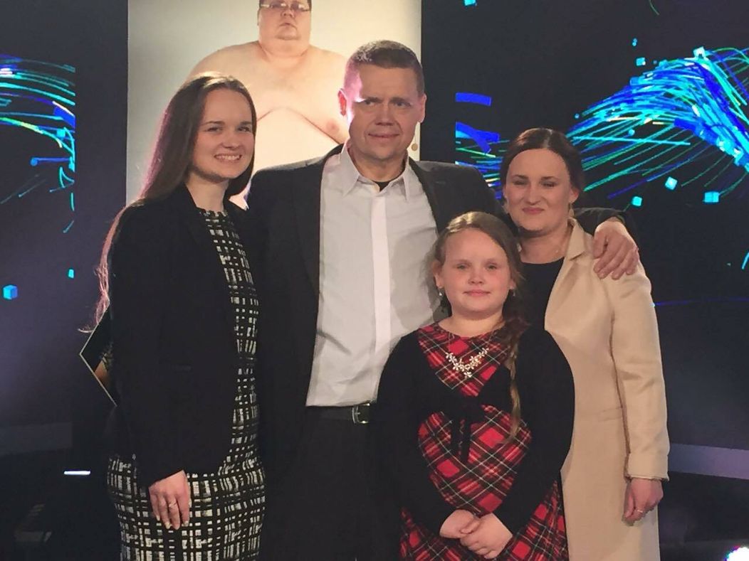 Ján Hodoň s Chrisom a Heidi Powellovcami