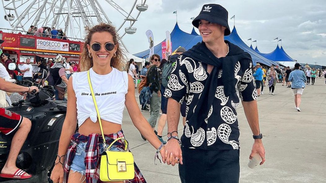 Dominika Rošková s priateľom Adamom 