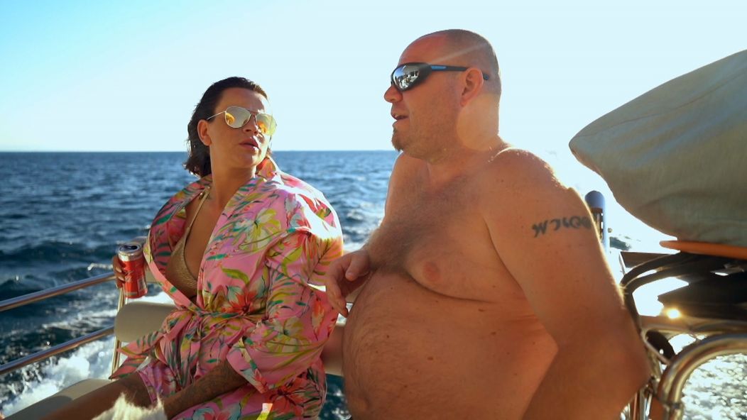 Štěpánka a Pavel v Grécku