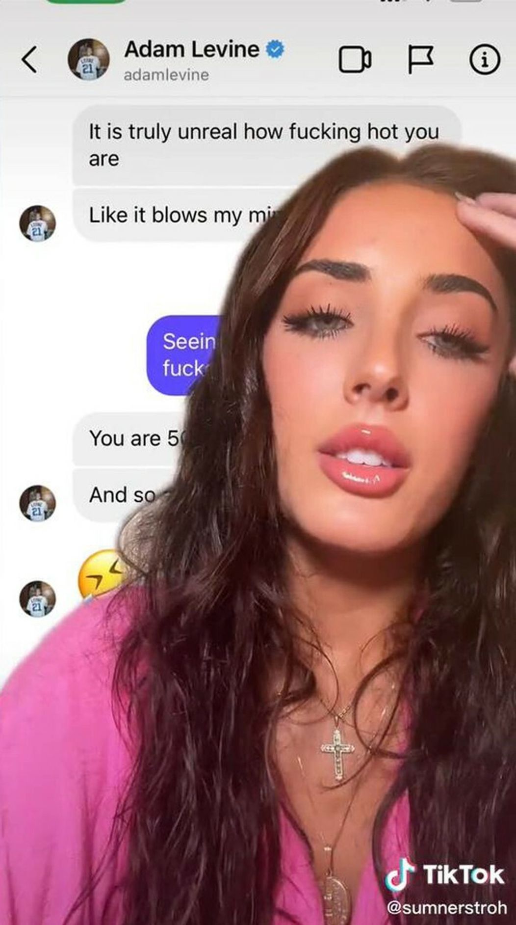Influencerka Sumner Stroh je z celej situácie znechutená