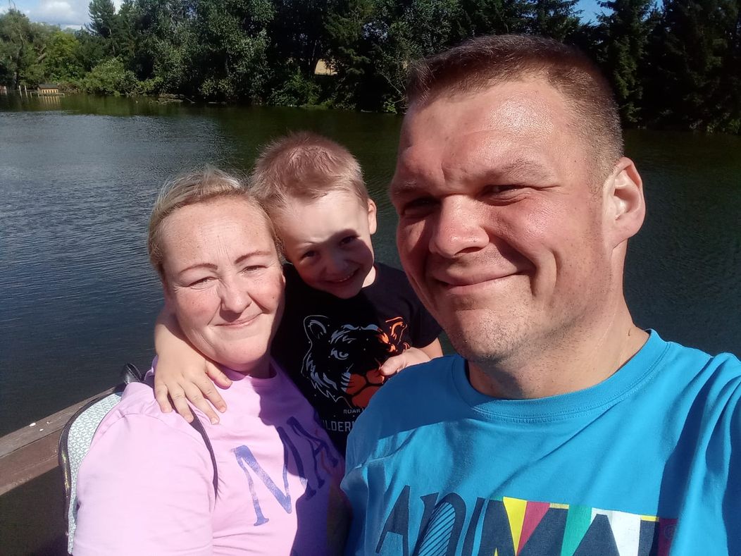 Andrej si po premene užíva aktívnejší život so svojou rodinou.