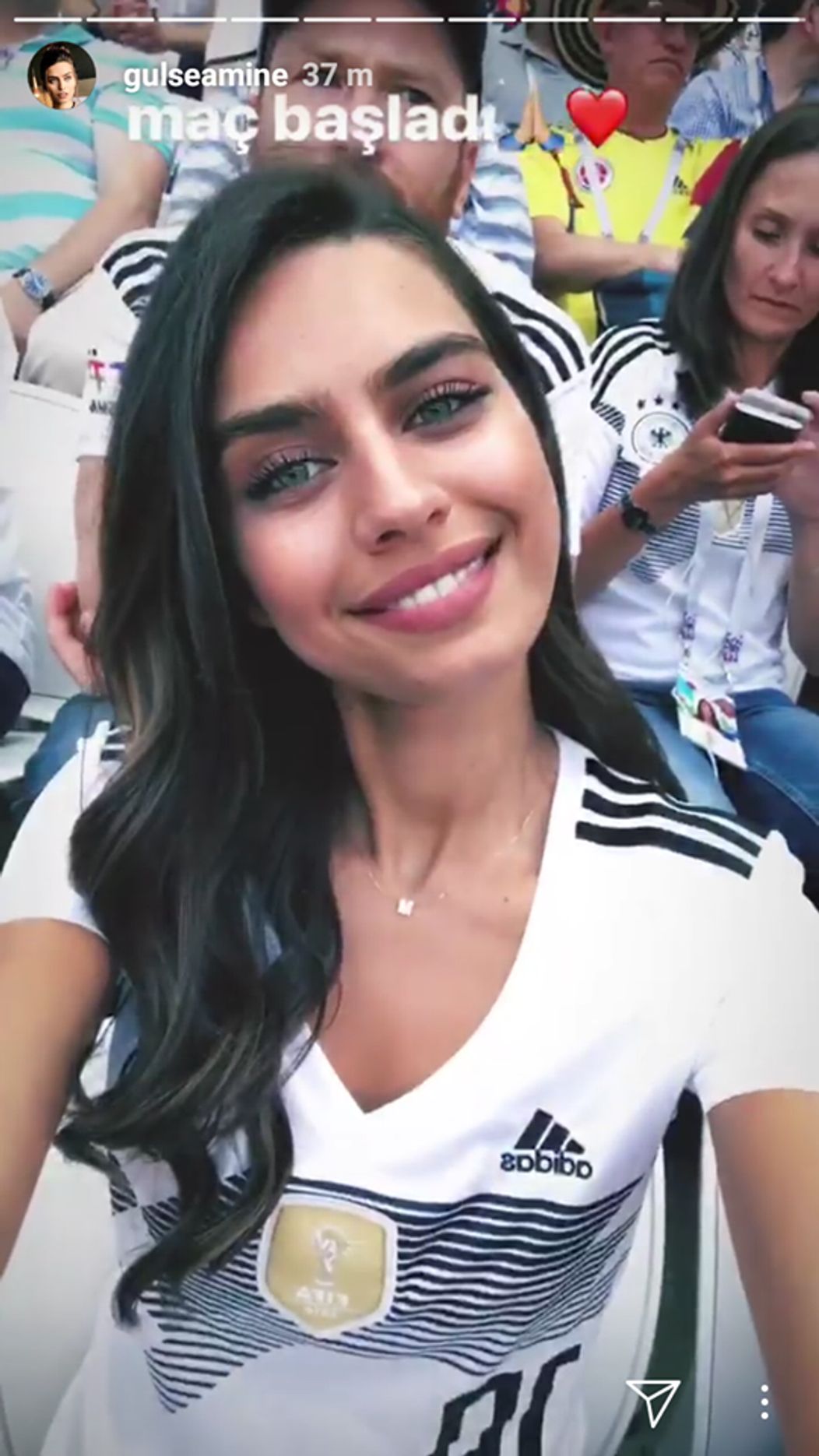 Amine Gülşe počas MS vo futbale v Rusku