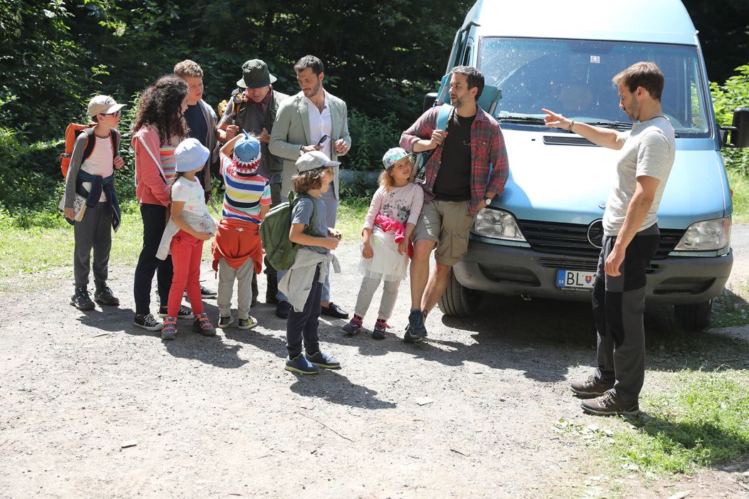 Oteckovia s deťmi strávili víkend na Tomášovej chate.