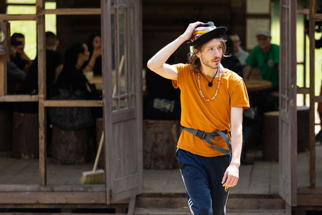 Daniel Kňažík počas nakrúcania Farmy 15