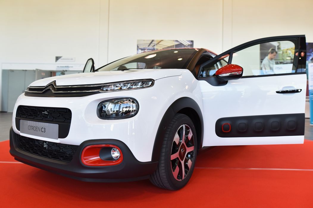 Na snímke nový model automobilu Citroën C3