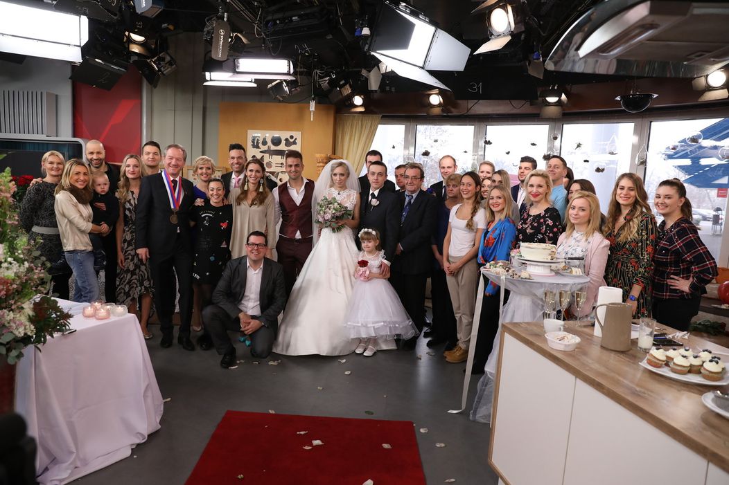 Zuzana a Marcel si povedali v Teleráne áno!