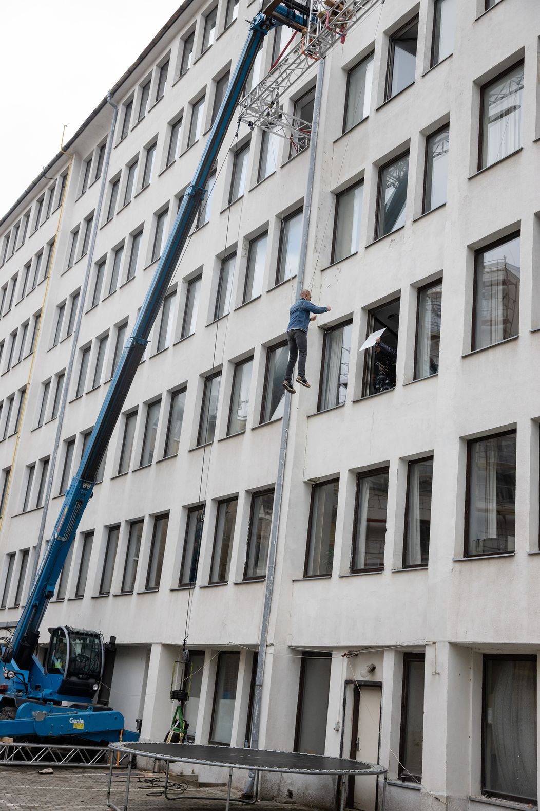 Tomáš Maštalír zvláda kaskadérske kúsky sám.