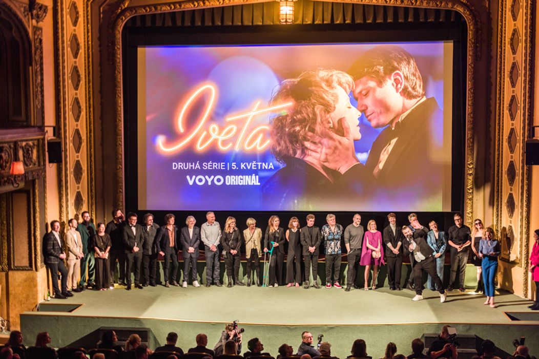 Herci a tvorcovia na premiére druhej série Voyo Originálu Iveta