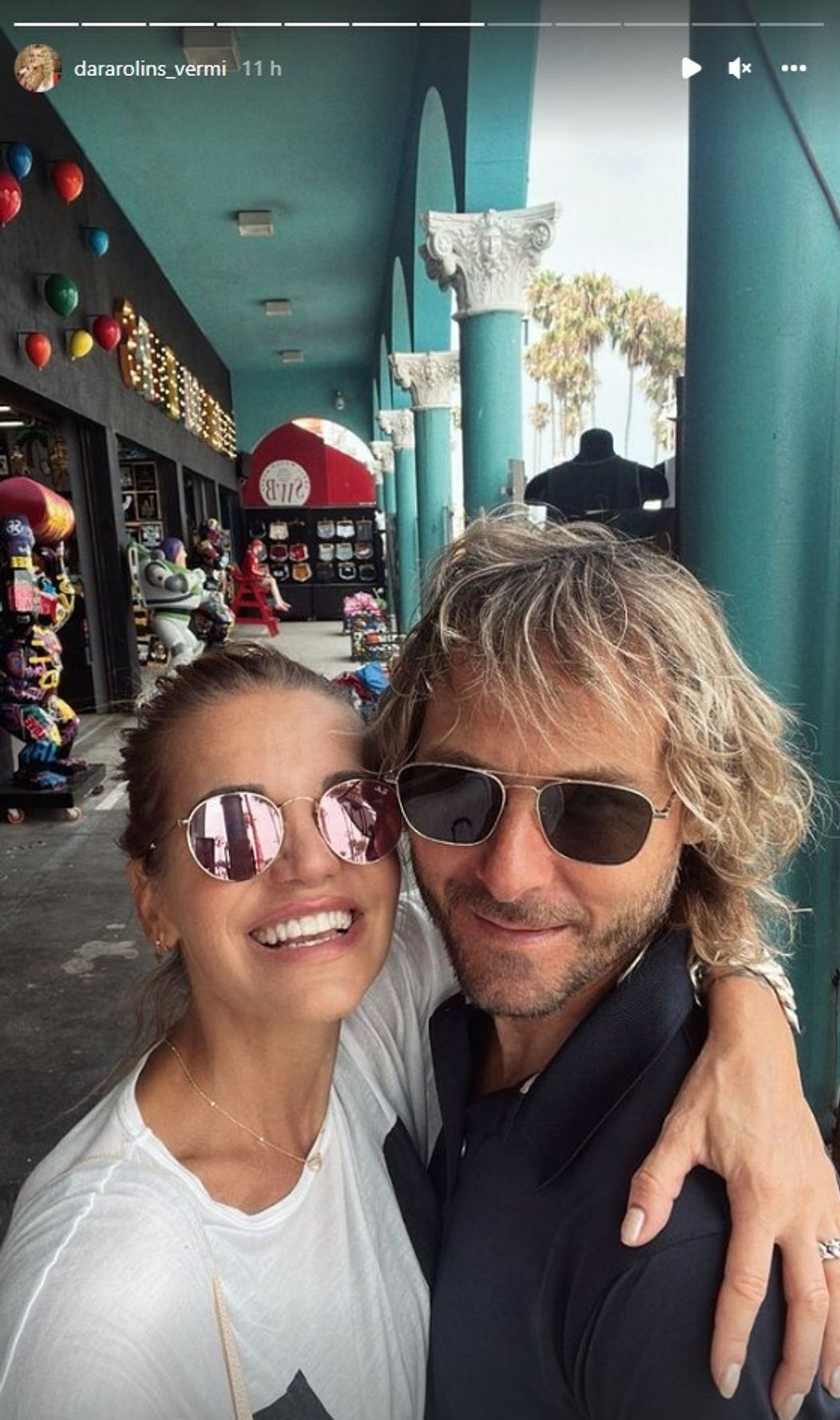 Dara v LA s Pavlom Nedvědom