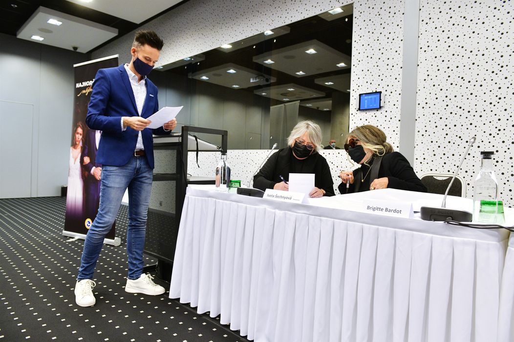 Brigitte Bardot v Bratislave