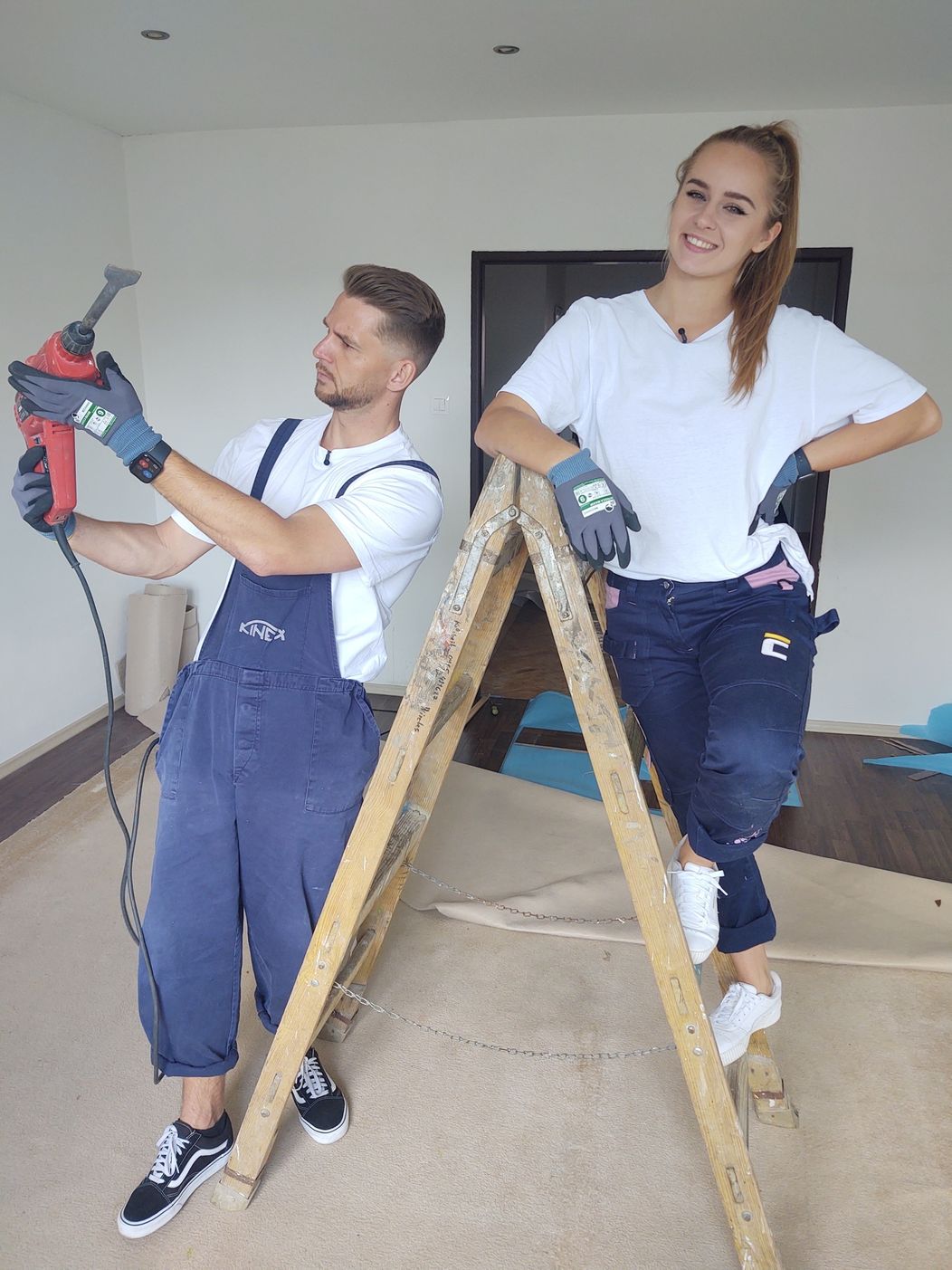 Lukáš so Xéniou sa pustili do rekonštrukcie spoločného bytu