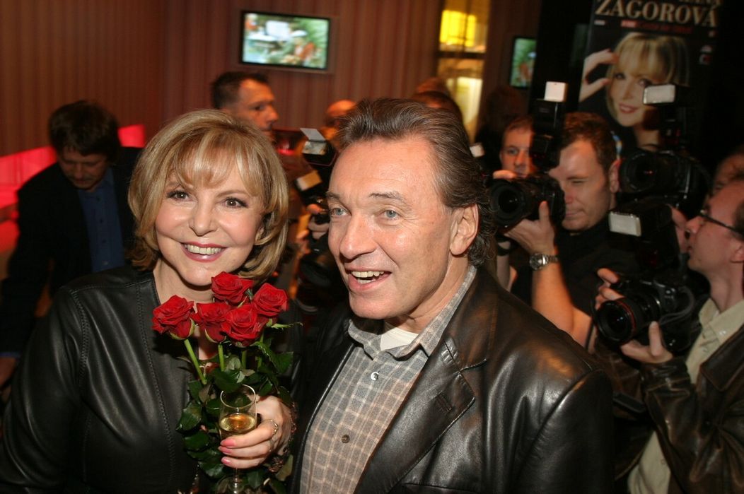 Hana Zagorová s Karlom Gottom