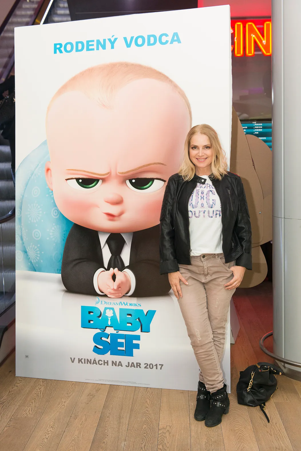Herečka Zuzka Vačková, Baby šéf premiéra
