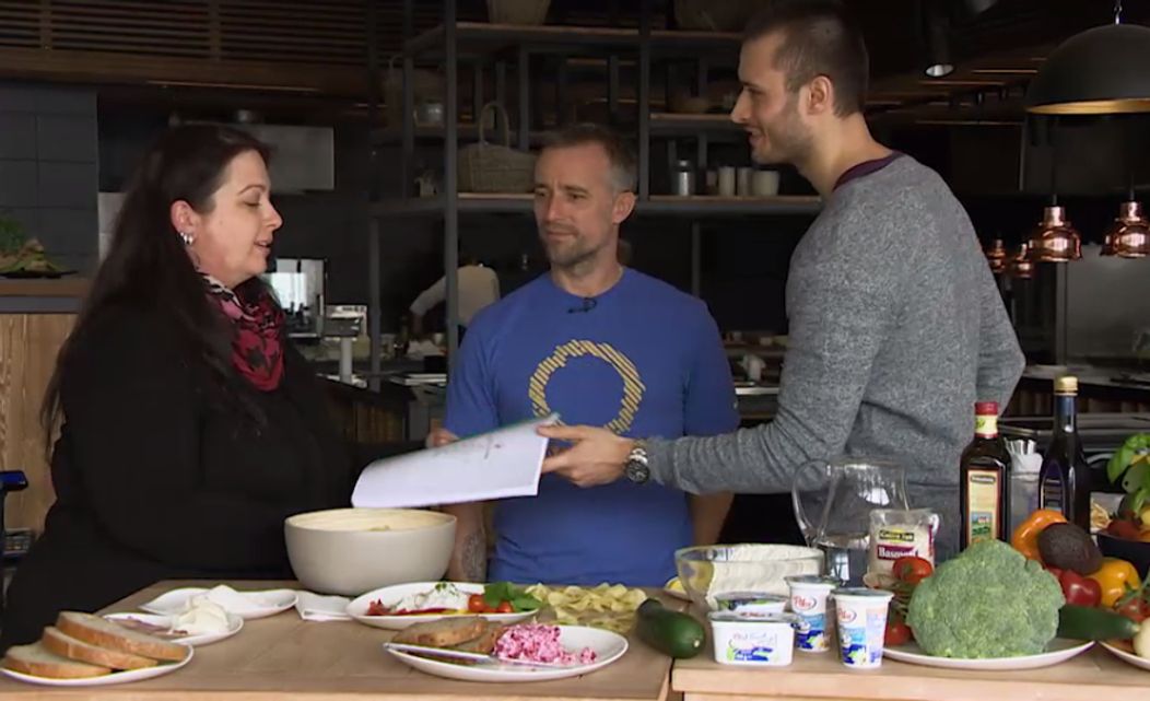 Zuzana Konecnčá a Marošom Molnárom a Michalom Páleníkom