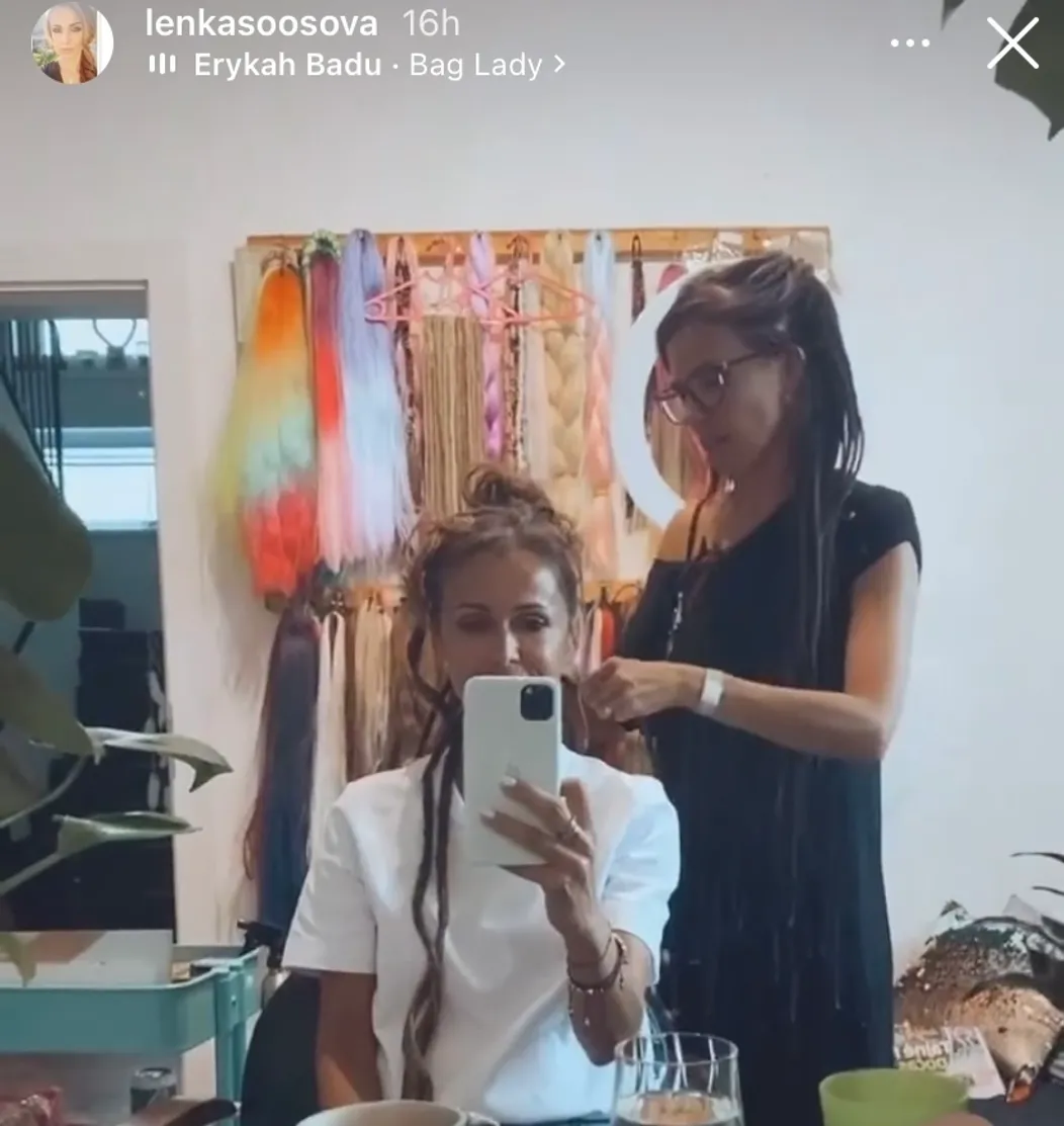 Lenka s dredmi