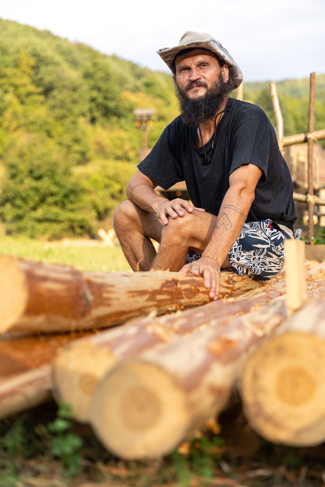 Zábery z 13. epizódy Farmy