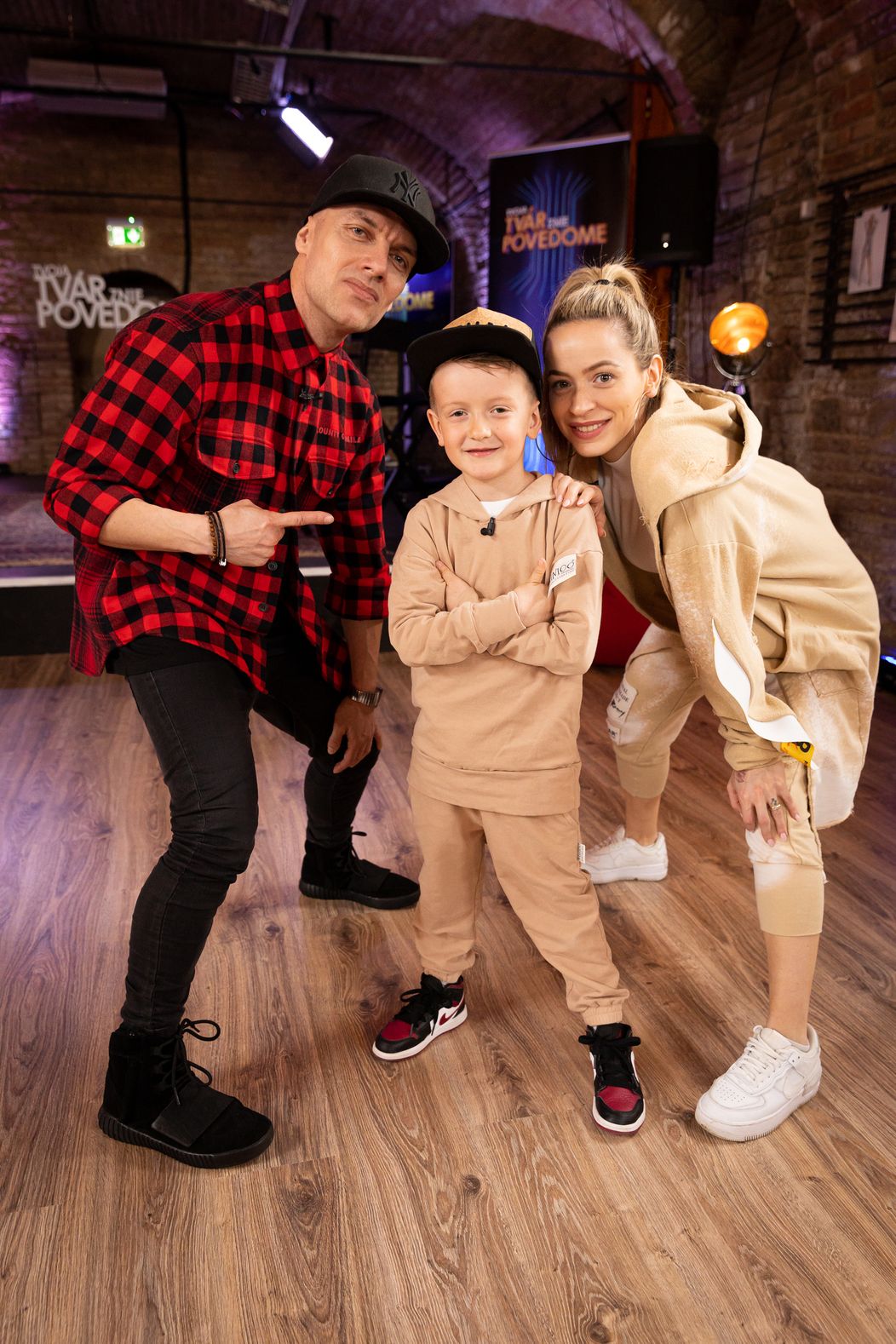 Miňo Kereš a Peťko Zvolenský s maminou Dominikou Mirgovou