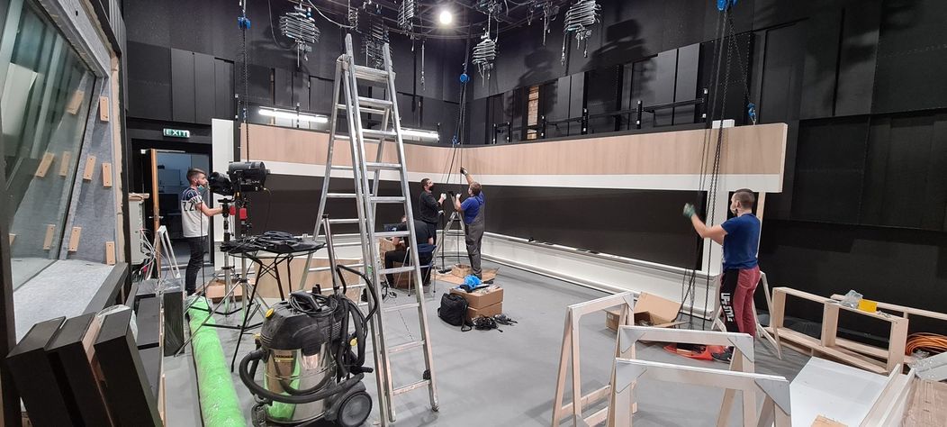 Takto prebiehala premena v štúdiu Telerána