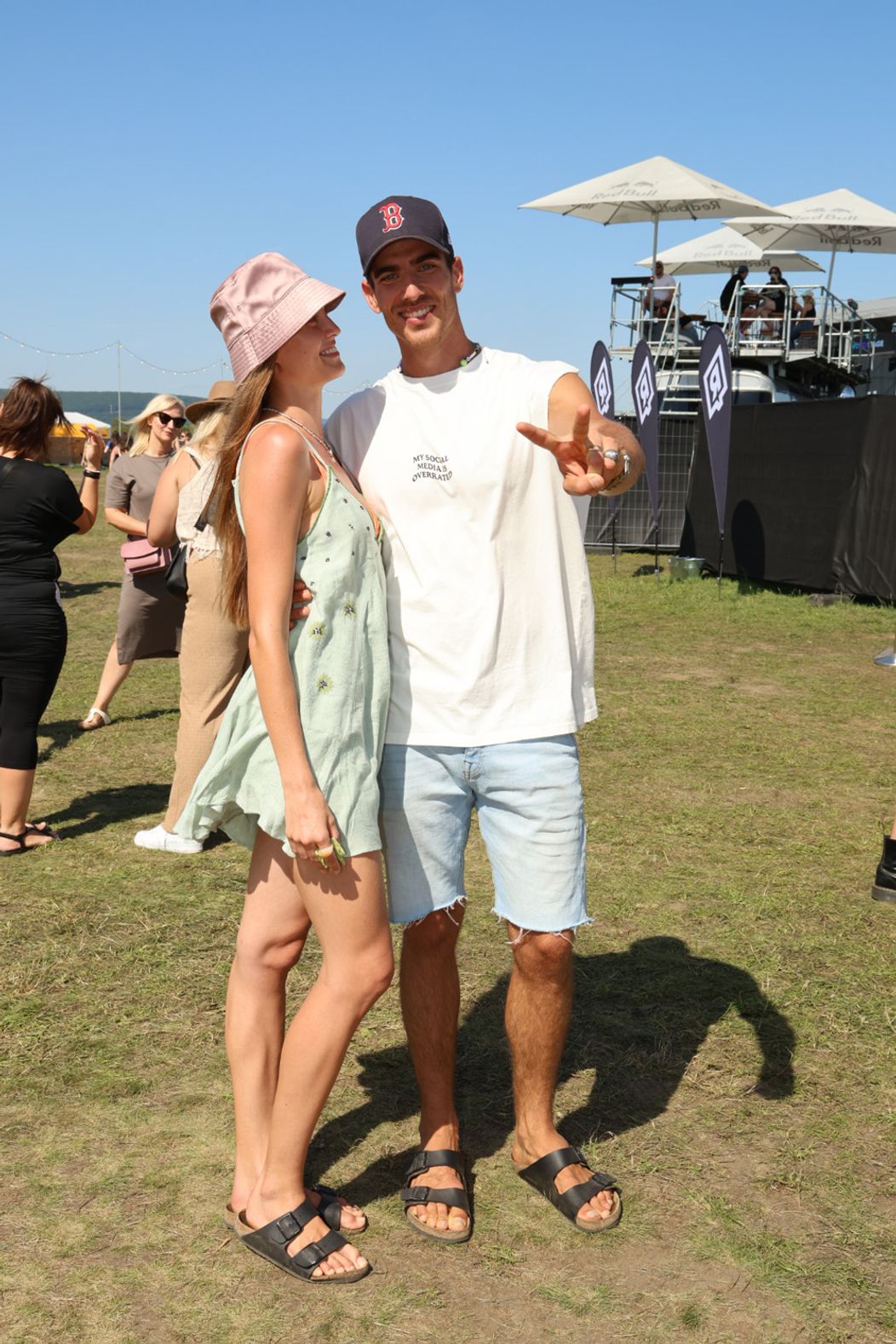 Manželia Bardyovci na festivale Grape