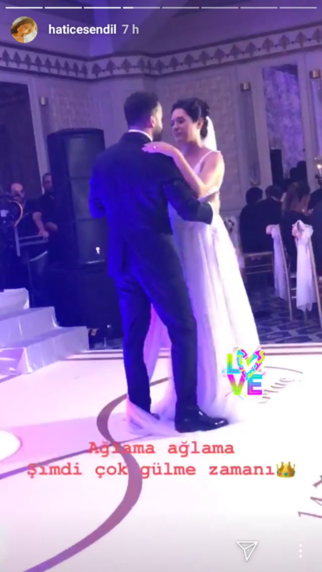 Svadba herečky Bengi Öztürk