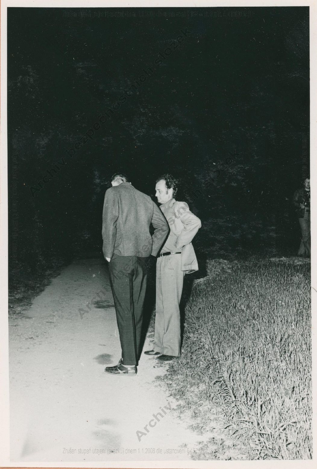 Zábery z reálnej rekonštrukcie vraždy v Brne, ktorá sa uskutočnila 29. 5. 1982