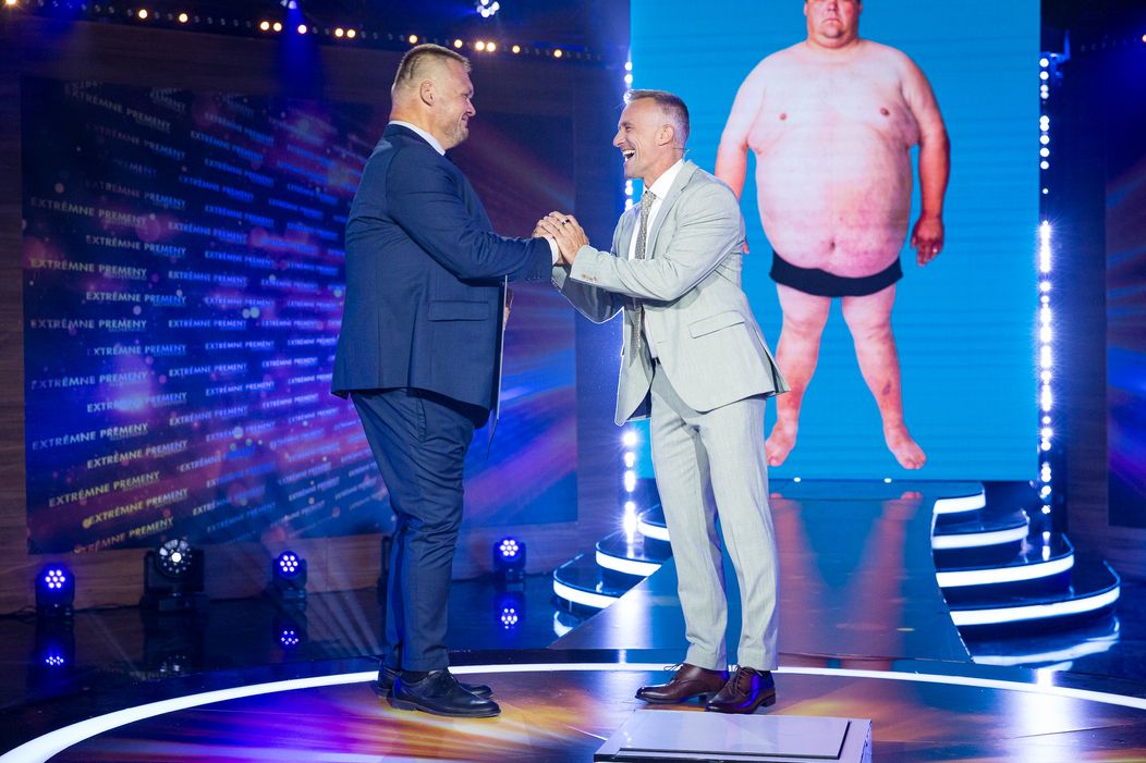 Andrej Baláž prišiel na galavečer Extrémnych premien ako nový človek.