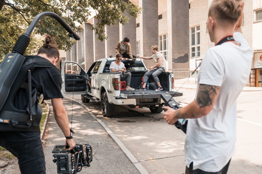 Nakrúcanie videoklipu k singlu Immature