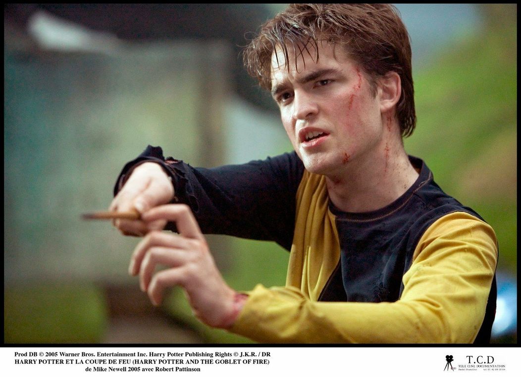 Robert Pattinson ako Cedric Diggory vo filme Harry Potter a Ohnivá čaša (2005)