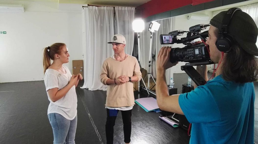 Veronika Šebeňová s Miňom Kerešom