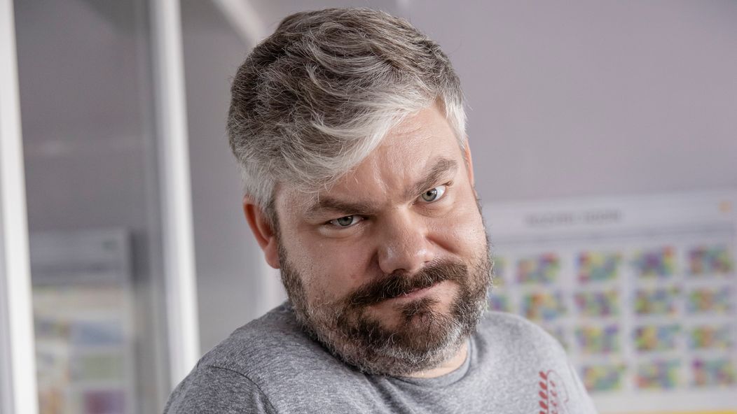 Samo Trnka v seriáli Pán profesor