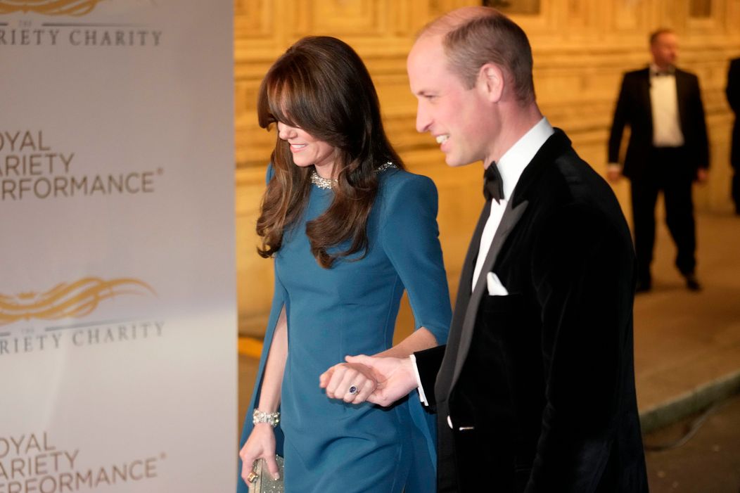 Princ a princezná z Walesu v Royal Albert Hall