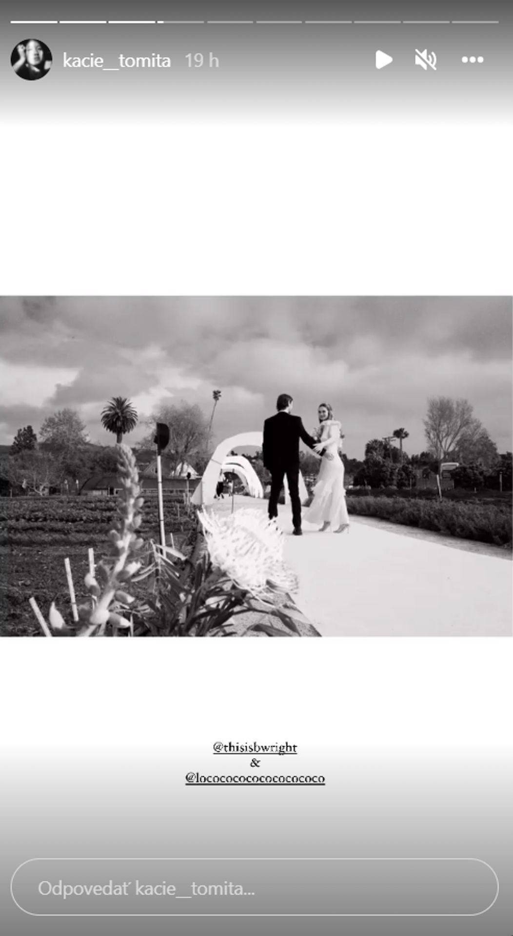 Bonnie Wright sa vydala