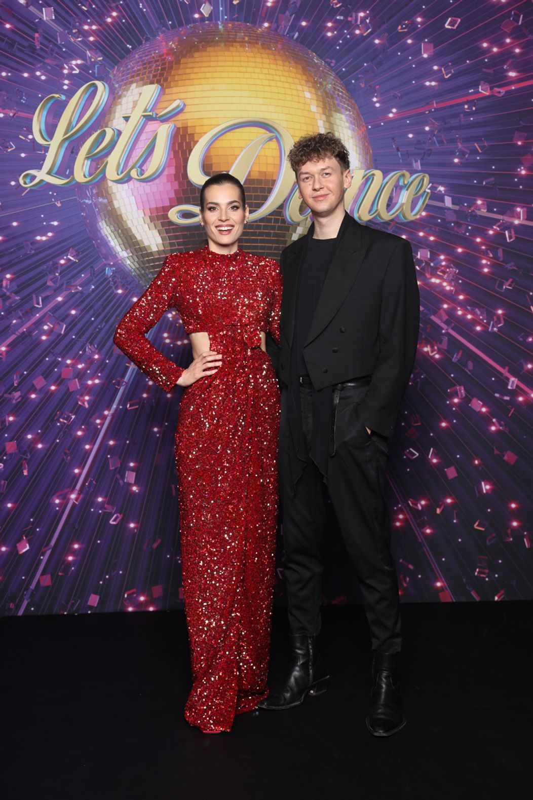 Lucia Hlaváčková s autorom jej šiat Michaelom Kováčik