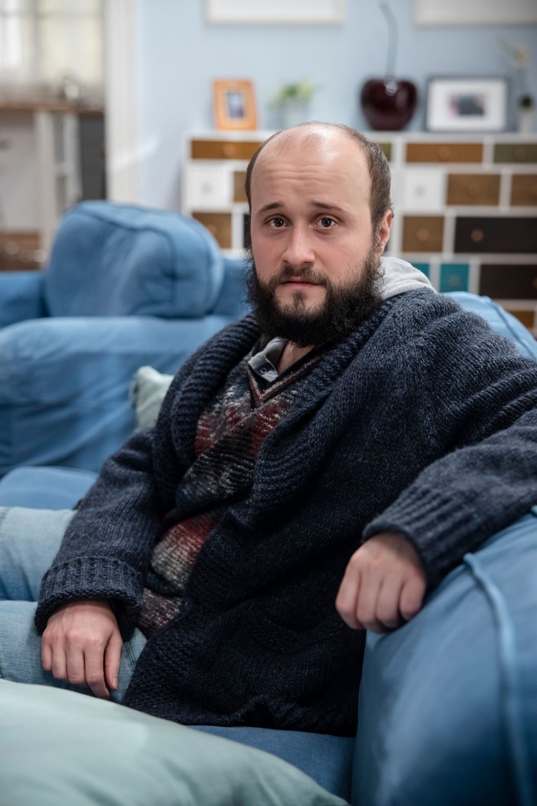 Dano Fischer ako bezdomovec Duško