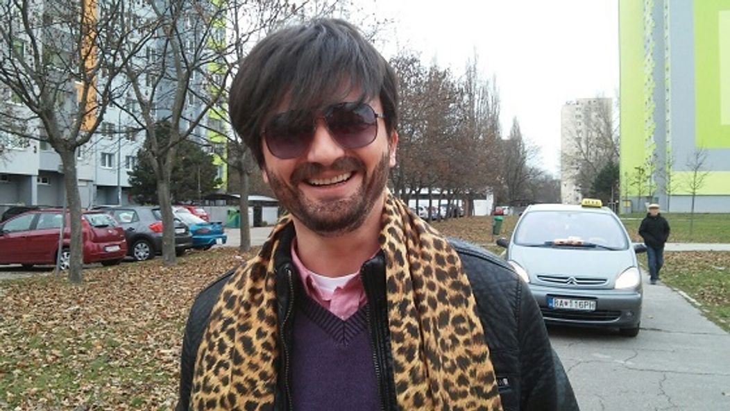 Dano Heriban na nakrúcaní Kredencu